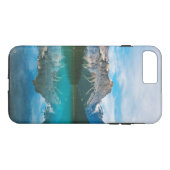 Coques Case-Mate iPhone Le Moutains et l'eau bleue (Dos (Horizontal))