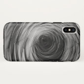 Coques Case-Mate iPhone Le noir a facetté le remous - iPhone/coque ipad (Dos (Horizontal))