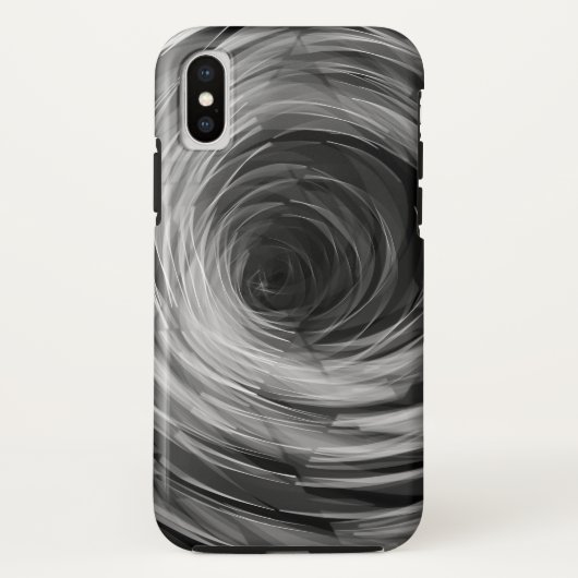 Coques Case-Mate iPhone Le noir a facetté le remous - iPhone/coque ipad (Dos)