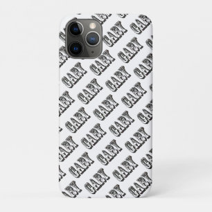 Case-Mate iPhone Case "Le nom de Gary dans une vérification dimensionnel