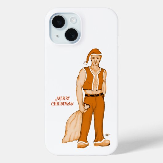Coques Case-Mate iPhone Le nouveau Père Noël - Joyeux Noël ! (Verso)