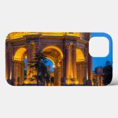 Coques Case-Mate iPhone Le palais des Beaux-Arts à l'aube (Verso (horizontal))
