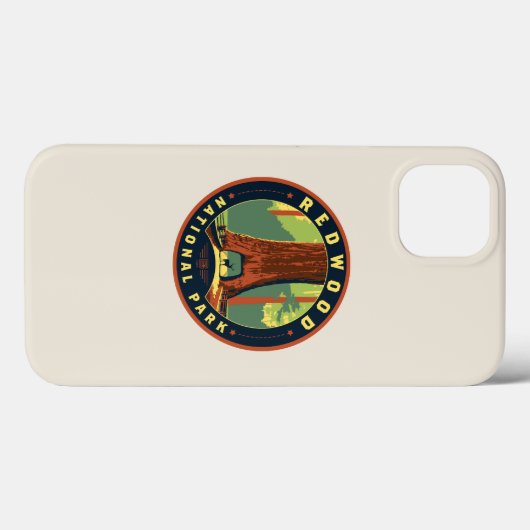 Coques Case-Mate iPhone Le parc national de Redwood (Verso (horizontal))