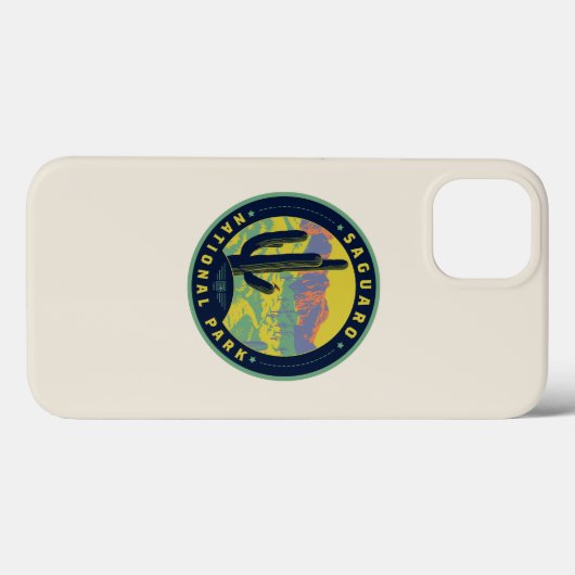 Coques Case-Mate iPhone Le Parc national du Saguaro (Verso (horizontal))