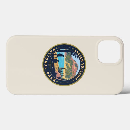 Coques Case-Mate iPhone Le Parc national volcanique de Lassen (Verso (horizontal))