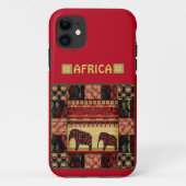 Coques Case-Mate iPhone Le patchwork africain (Dos)