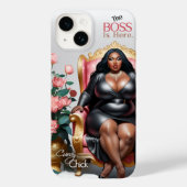 Coques Case-Mate iPhone Le Patron Est Là (Verso)