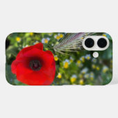 Coques Case-Mate iPhone Le pavot rouge (Verso (horizontal))