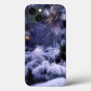 iPhone 13 Case Le pays des merveilles d'hiver de forêt de Milou