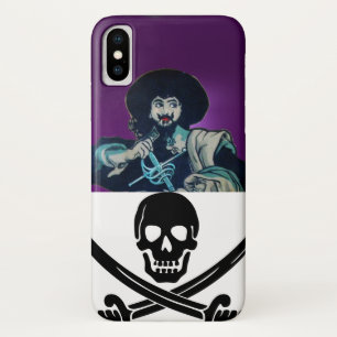 COQUE iPhone X LE PEAU DE CORSAIR NOIR TRAVERSE LES ÉPÈRES