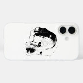 Coques Case-Mate iPhone Le penseur (Verso (horizontal))
