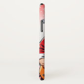 Coques Case-Mate iPhone Le Père Noël joue de la guitare (Dos/Droite)