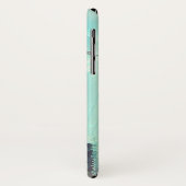 Coques Case-Mate iPhone Le Père Noël vole avec un renne (Dos/Gauche)