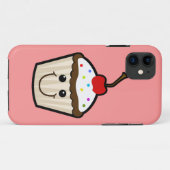 Coques Case-Mate iPhone Le petit gâteau avec arrose (Dos (Horizontal))