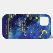 Coques Case-Mate iPhone le petit prince QUOTE Nom personnalisé (Verso (horizontal))