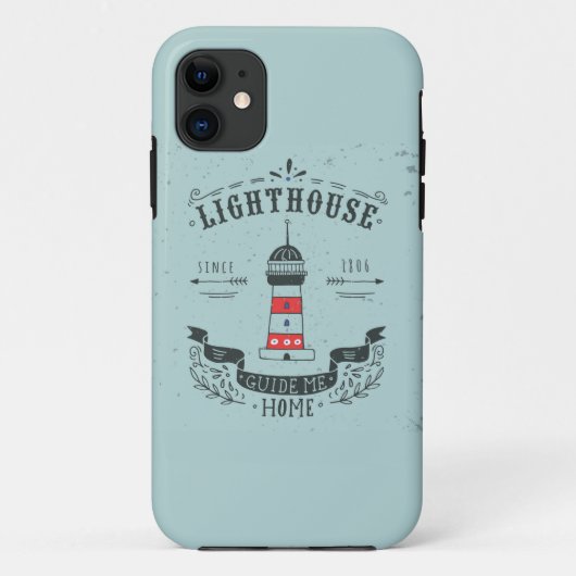 Coques Case-Mate iPhone Le phare me guident l'affiche à la maison (Dos)