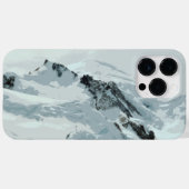 Coques Case-Mate iPhone Le pic du Mont Blanc, France (Verso (horizontal))