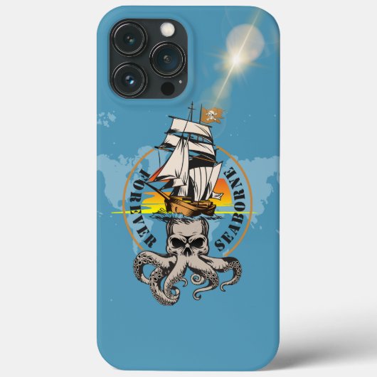 Coques Case-Mate iPhone Le Pirate de Seaborne | (Verso)