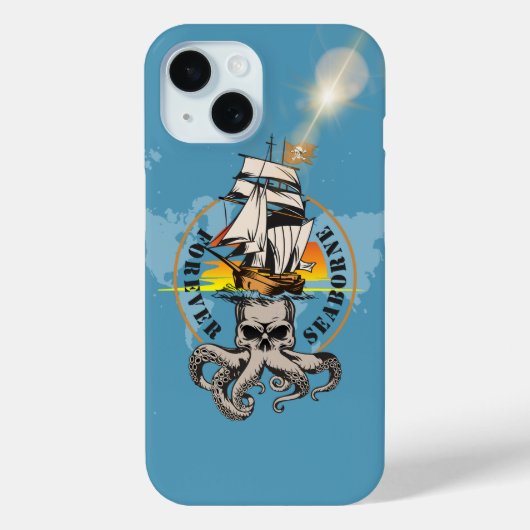Coques Case-Mate iPhone Le Pirate de Seaborne |  (Verso)