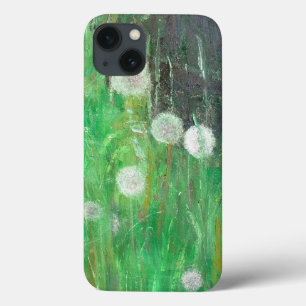 iPhone 13 Case Le pissenlit synchronise en huile de l'herbe 2008