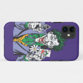Coques Case-Mate iPhone Le pistolet Joker Points (Dos (Horizontal))