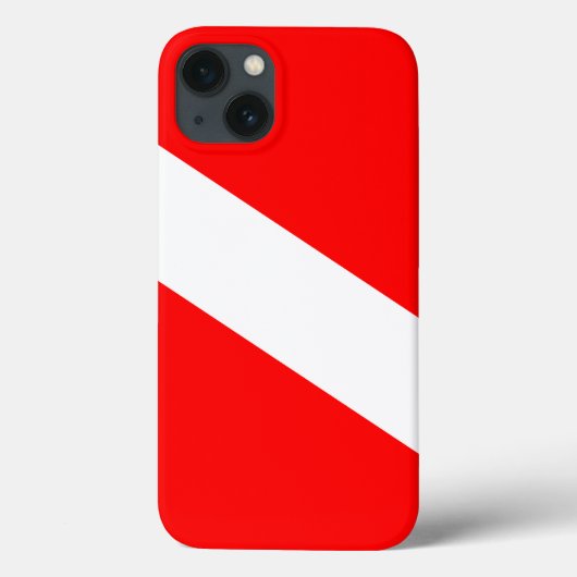 Coques Case-Mate iPhone Le plongeur diminuent vers le bas (Verso)
