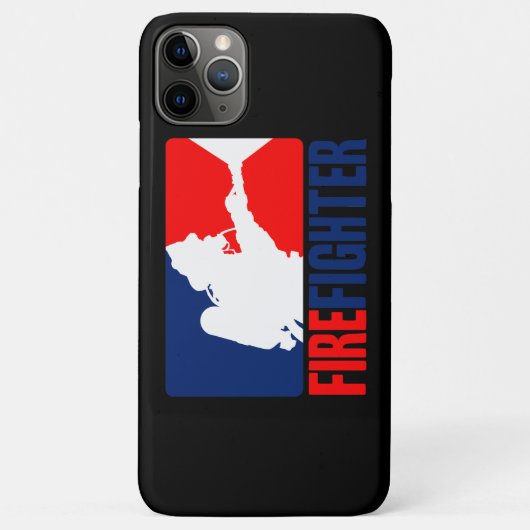 Coques Case-Mate iPhone Le pompier Vibrant Rouge et Bleu (Dos)