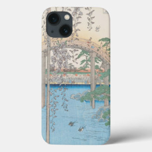Case-Mate iPhone Case Le pont avec des glycines ou Kameido Tenjin