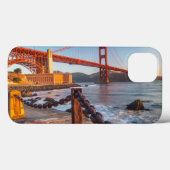 Coques Case-Mate iPhone Le pont du Golden Gate vu de Fort Point (Verso (horizontal))