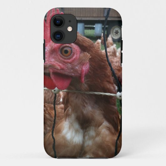 Coques Case-Mate iPhone Le poulet vous observe (Dos)