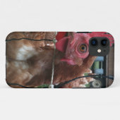 Coques Case-Mate iPhone Le poulet vous observe (Dos (Horizontal))