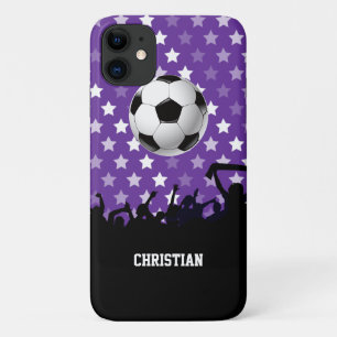 Case-Mate iPhone Case Le pourpre tient le premier rôle les fans de foot