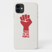 Coques Case-Mate iPhone Le pouvoir au peuple (Dos)