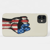 Coques Case-Mate iPhone Le Premier Américain (Dos (Horizontal))