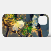 Coques Case-Mate iPhone Le Primrose des dunes pousse dans la boue craquée (Verso (horizontal))