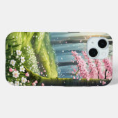 Coques Case-Mate iPhone Le Printemps Dans La Forêt (Verso (horizontal))