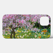 Coques Case-Mate iPhone Le printemps dans le jardin de Claude Monet (Verso (horizontal))