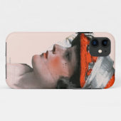 Coques Case-Mate iPhone Le profil de la femme (Dos (Horizontal))