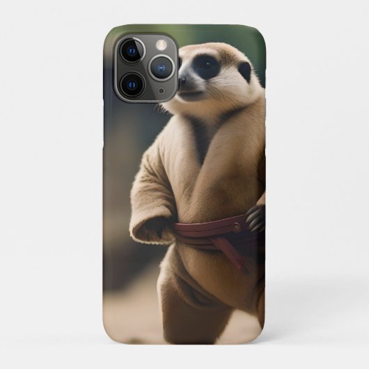 Coques Case-Mate iPhone Le puissant suricate : Sumo Showdown, (Dos)
