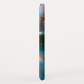 Coques Case-Mate iPhone Le reflet des pics du lac (Dos/Droite)