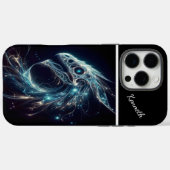 Coques Case-Mate iPhone Le regard du dragon cosmique (Verso (horizontal))