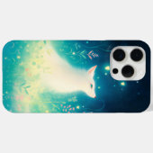 Coques Case-Mate iPhone Le Regard Enchanté du Renard Blanc (Verso (horizontal))