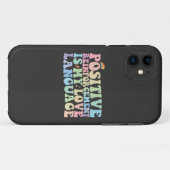 Coques Case-Mate iPhone Le Renforcement Positif Est Mon Langage D'Amour Gr (Dos (Horizontal))