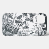 Coques Case-Mate iPhone Le rêve de Kitty de Fairyland, Louis Wain (Verso (horizontal))