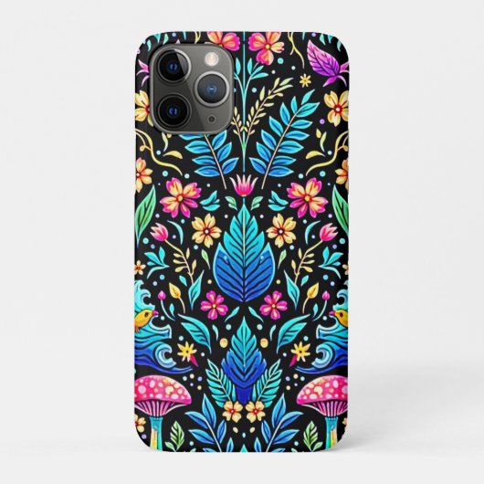 Coques Case-Mate iPhone Le rêve enchanté de la forêt de champignons (Dos)