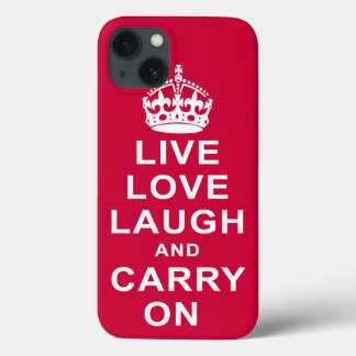 iPhone 13 Coque Le rire vivant d'amour et continuent