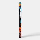 Coques Case-Mate iPhone Le roi Cavalier Charles Spaniel en fleurs (Verso / Gauche)