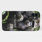 Coques Case-Mate iPhone "Le roi de la forêt déchaîné" (Dos (Horizontal))