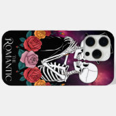 Coques Case-Mate iPhone Le romantique - Couple de squelette qui s'intègre  (Verso (horizontal))