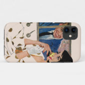 Coques Case-Mate iPhone Le rose d'or (Dos (Horizontal))